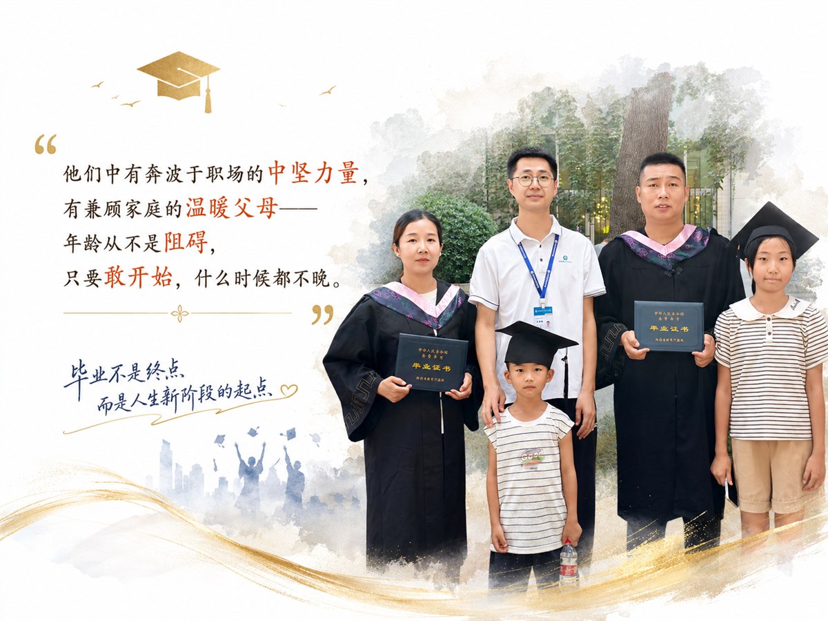 2026届高等学历继续教育毕业典礼（资料图）