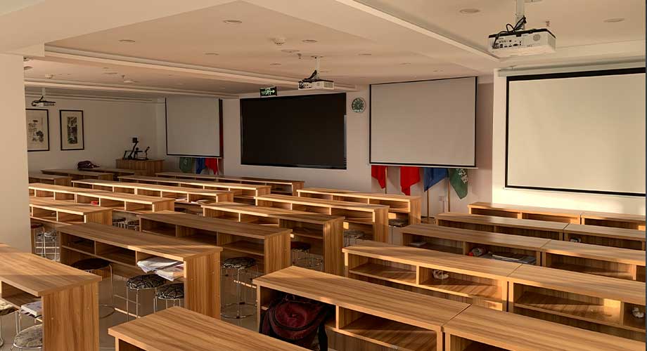 学院多媒体教室（资料图）